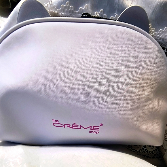 Hello Kitty The Creme Shop Pink Bling Y2K Makeup Bag NWT - Picture 4 of 4